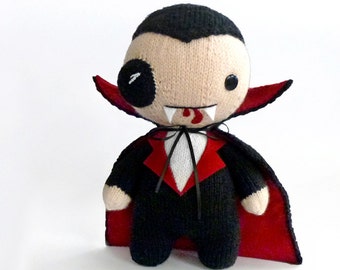 FANGula the Vampire - Knitting Pattern PDF