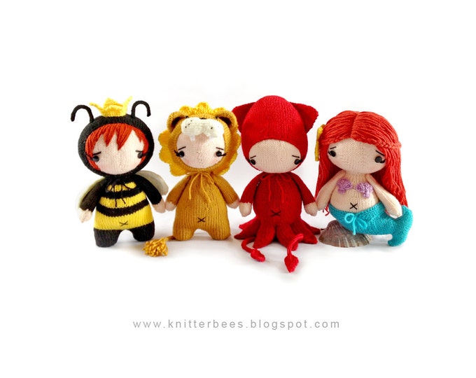 Onesie Collection All 4 Onesie Patterns Knitting Pattern Etsy