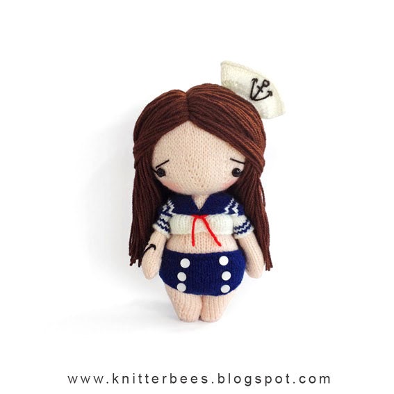 Pin up Girls Collection - All 3 Pin up Patterns - Knitting Pattern PDF ...