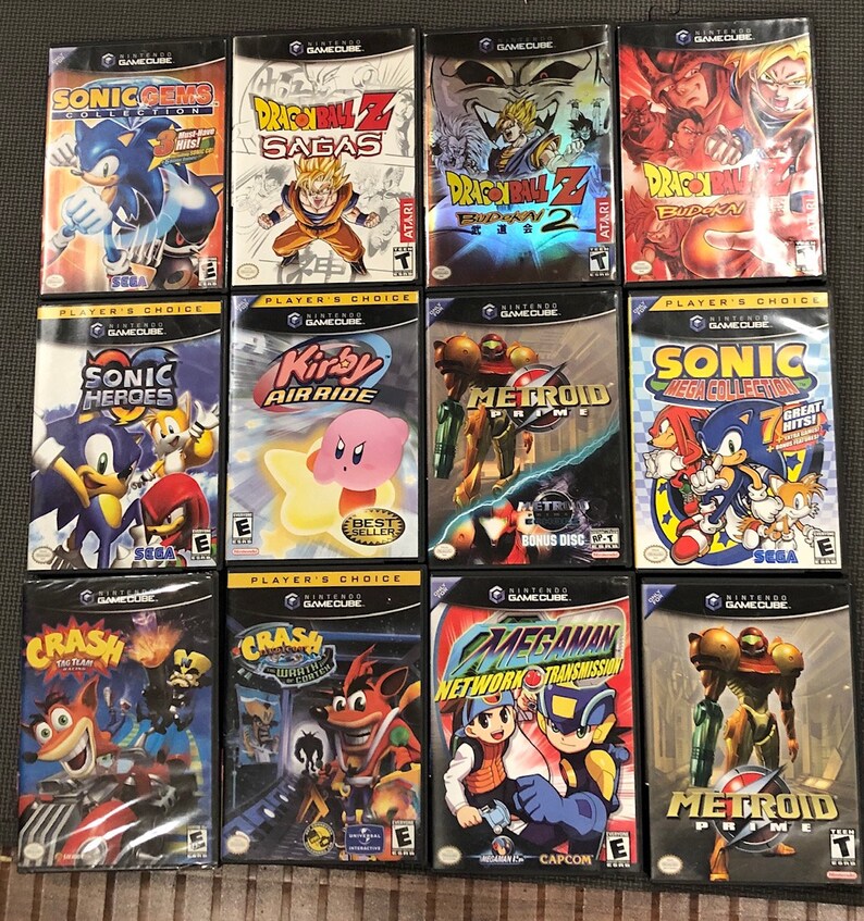 Nintendo Gamecube Videojuegos Completo en caja ENVÍO GRATIS Etsy