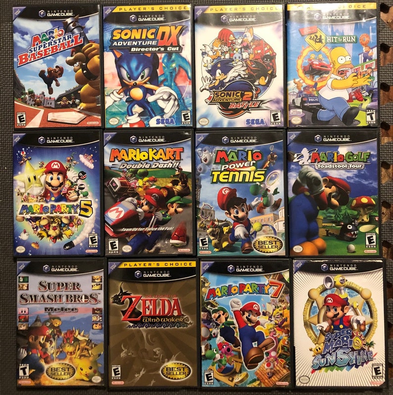 Nintendo Gamecube Video Games Complete in box FREE SHIPPING Etsy