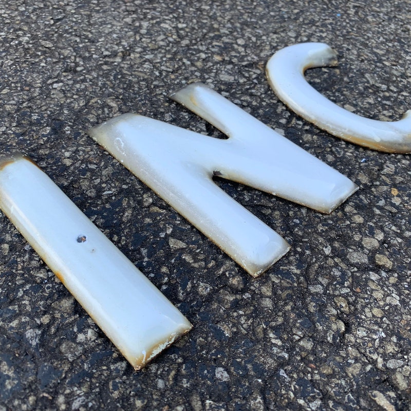 Metal Letters - Etsy