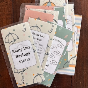 Rainy Day Emergency Savings Challenge Dashboards