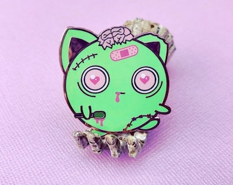 Zombie Puff - Hard Enamel Lapel Pin