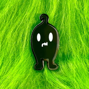 Krobie Hard Enamel Lapel Pin - Cute 8bit Video Game Monster Kawaii Badge