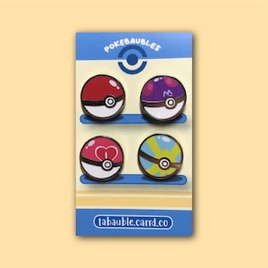 Pokebaubles Hard Enamel Lapel Pin