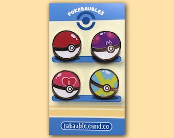 Pokebaubles Hard Enamel Lapel Pin