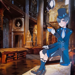 RETIRING-- Ciel Phantomhive - Articulated Paper Doll - DIY Paper Crafting Kit