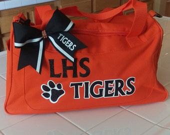 Custom Bling Cheer Bag