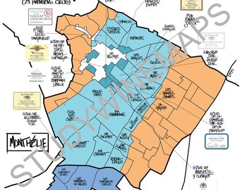 Volnay Wine Map