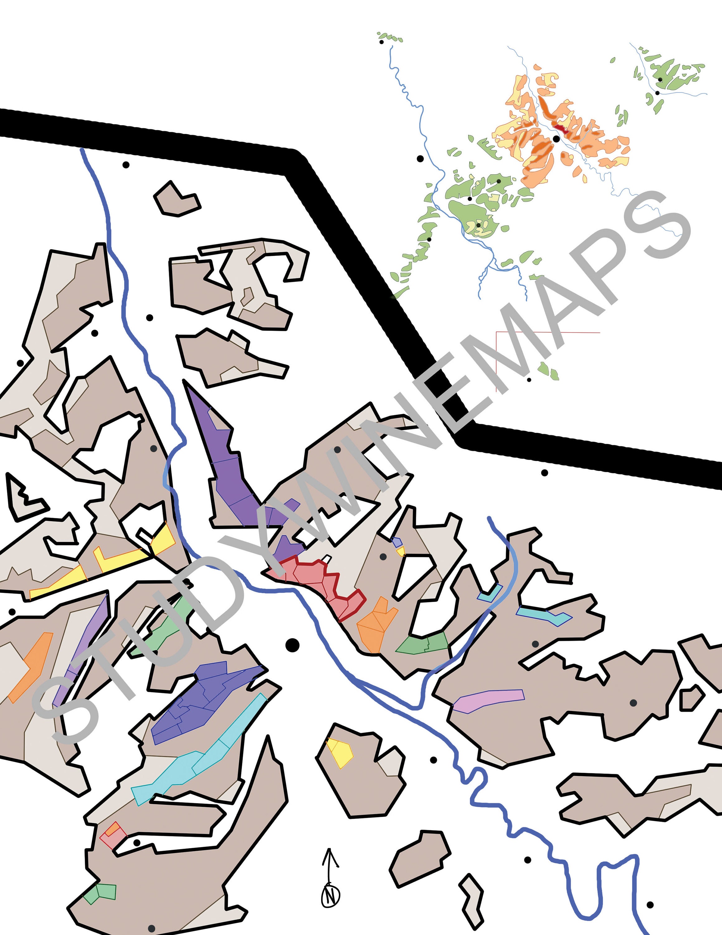 Chablis Wine Map - Etsy
