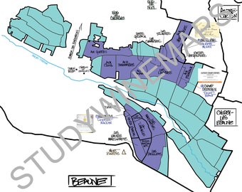Savigny-les-Beaune Wine Map