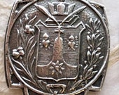 St. Teresa of Jesus - Crest - Coat of Arms - Bronze or Sterling Silver - Medal - Reproduction - Made in the USA