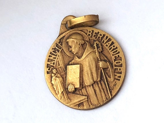 Saint Bernard - Gold Plated -  Signed Karo -  Rea… - image 4