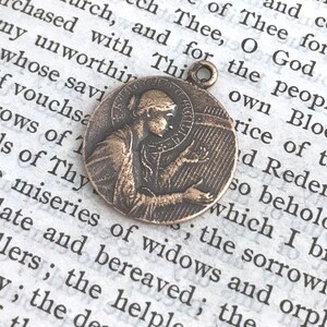 St. Cecilia Medal - Patron of Music - 7/8" - Bronze or Sterling Silver ...