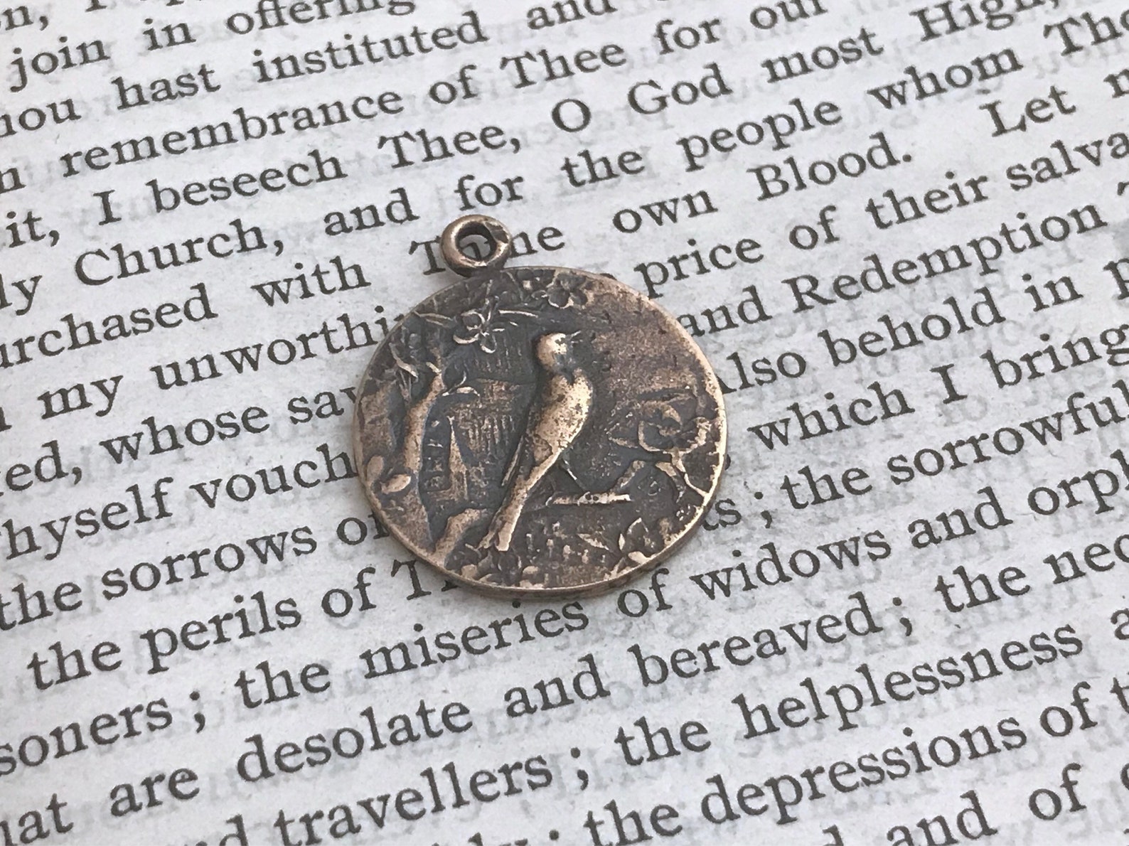 St. Cecilia Medal - Patron of Music - 7/8" - Bronze or Sterling Silver ...