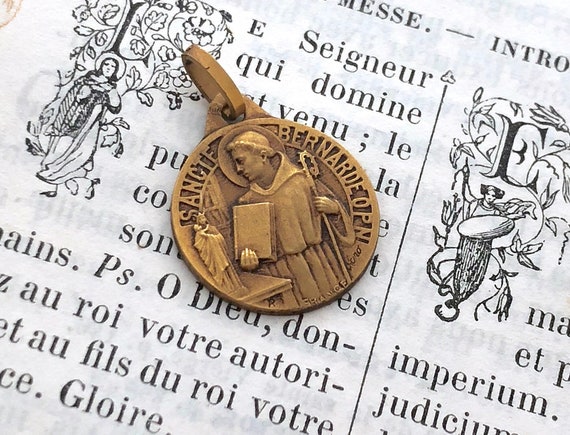 Saint Bernard - Gold Plated -  Signed Karo -  Rea… - image 1