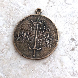 St. Joan of Arc - Religious Medal - Catholic Medal - Medal Only - Reproduction - Made in the USA