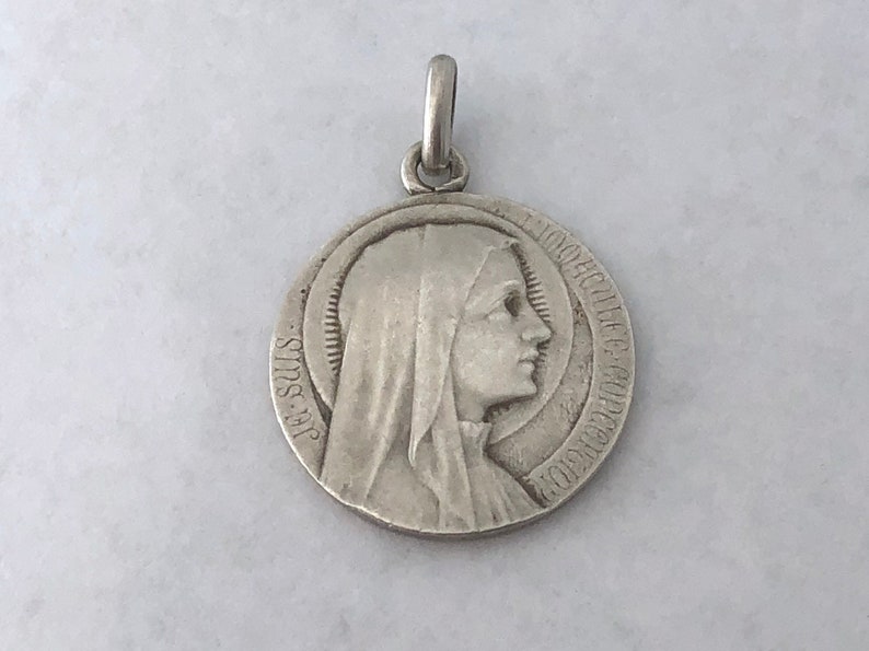 NotreDame de Lourdes Je suis l'Immaculée Conception Etsy NotreDame de Lourdes Je suis l'Immaculée Conception Etsy