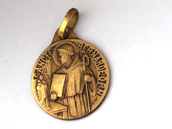 Saint Bernard - Gold Plated -  Signed Karo -  Rea… - image 2