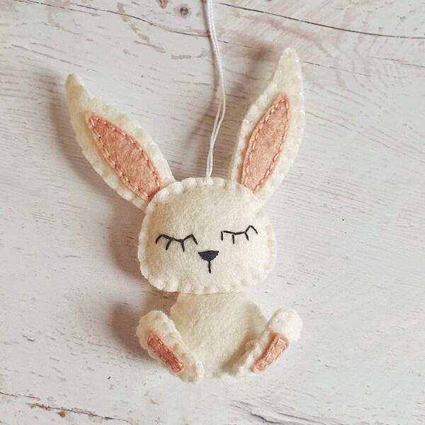 Felt Bunny - Etsy