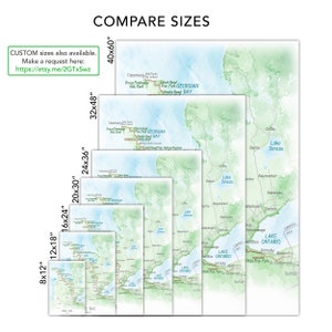 John Muir Hiking Trail Map, Exploring California Hiker Map Print, Framed Personalized Gift Idea for Hiker, West Coast Camper Wall Art Decor image 9