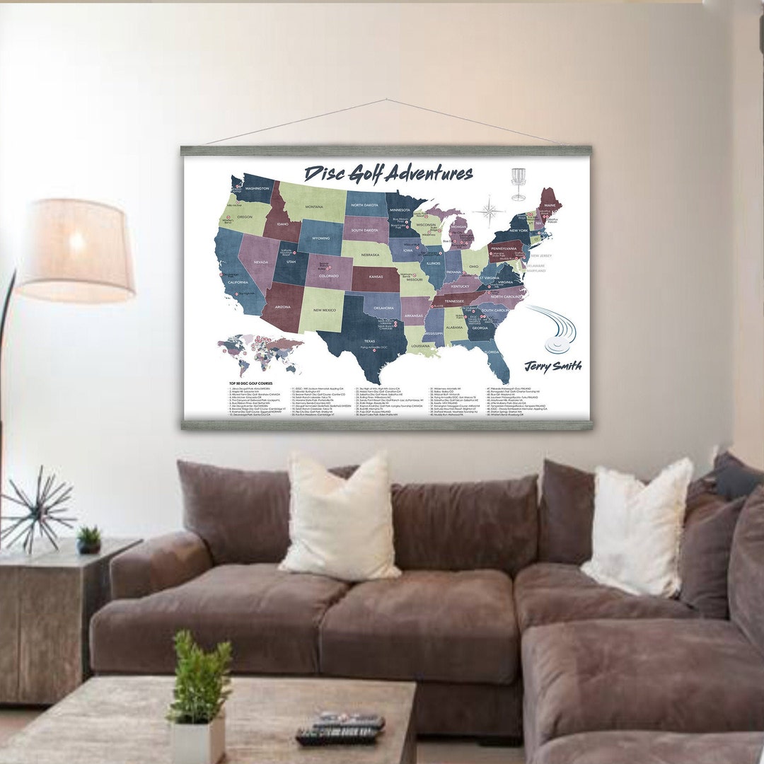 Personalized Disc Golf Gift Add Name / Disc Golf Quote Large - Etsy