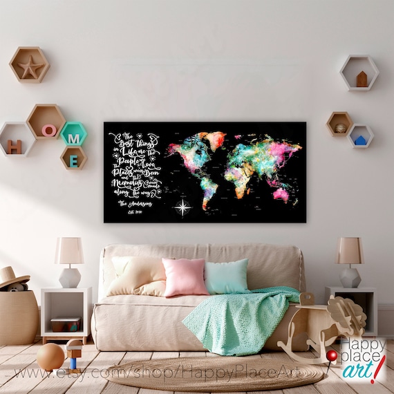 Bright on sale wall art