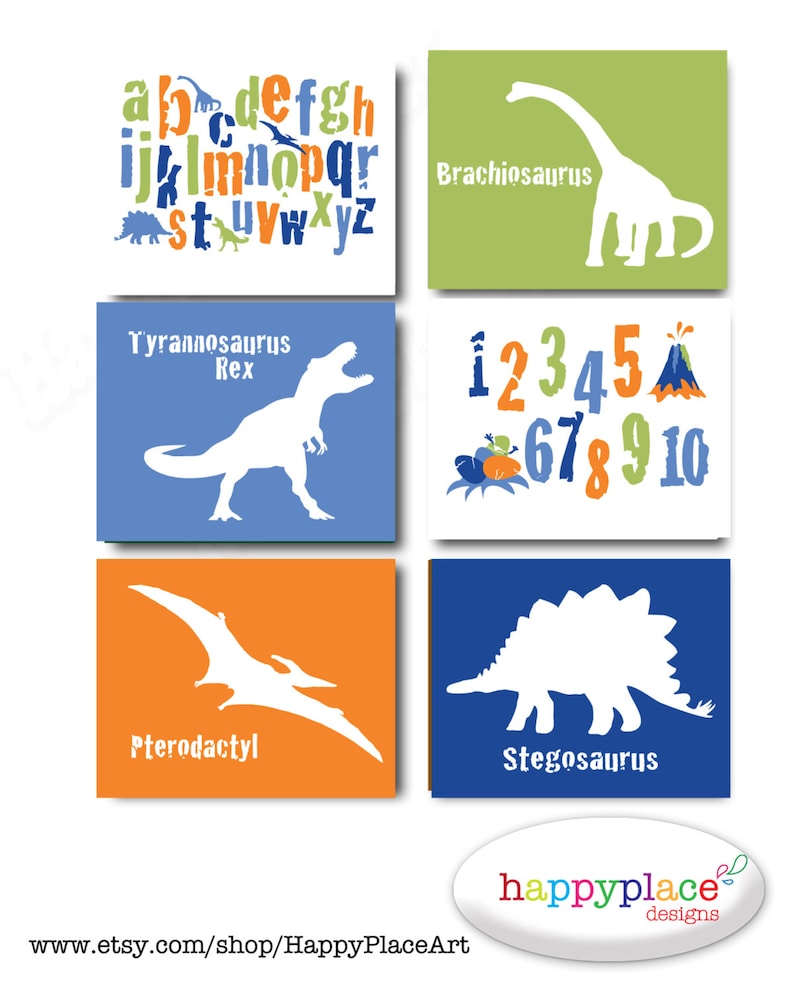 boys bedroom dino prints dinosaur alphabet printable wall etsy