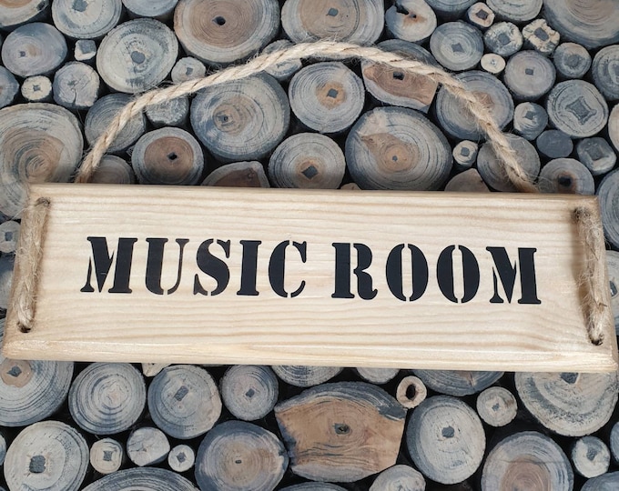 Music Room Plaque, Music Room Sign