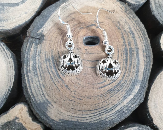 Pumpkin Earrings, Jack Skellington, Jack O Lantern, , Nightmare Before Christmas