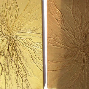 Nature Inspired art-  textured, organic art on canvas. Grabbed by Nature, collection.
