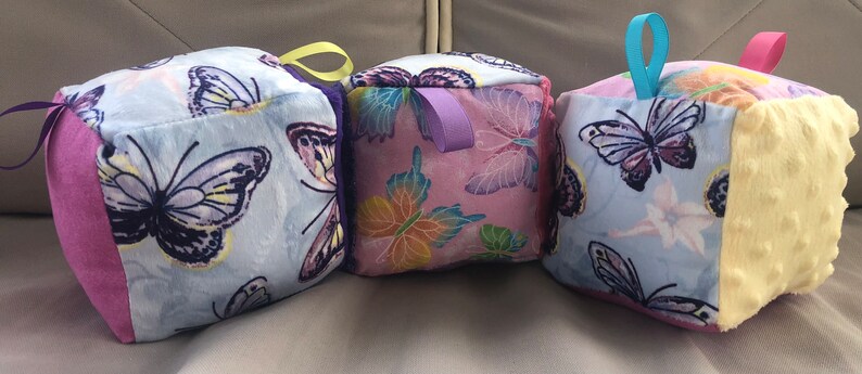 Butterfly Soft Baby Blocks - Etsy