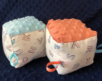 Alphabet themed Soft Baby Blocks