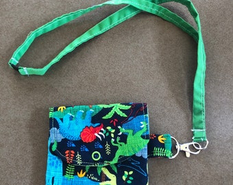 Mini Wallet and Lanyard for Boys