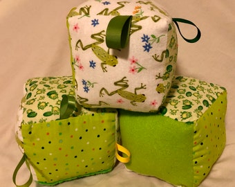 Leaping Frog Soft Baby Blocks