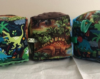 Dinosaur Themed Soft Baby Blocks