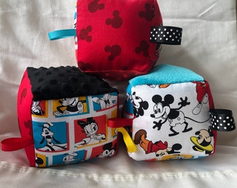 Mickey & friends soft baby blocks