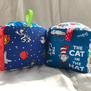 Dr. Seuss Cat in the Hat soft baby blocks