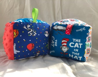 Dr. Seuss Cat in the Hat soft baby blocks
