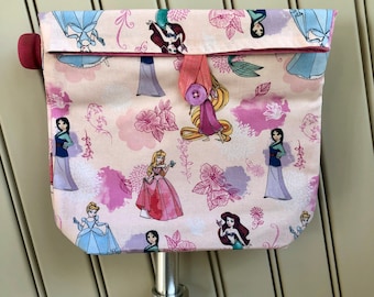 Girl's Handlebar Bag for Bike and Scooter- Princess Pals