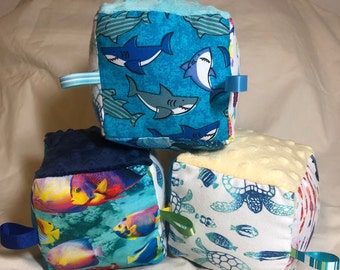 Ocean Under the Sea Soft Baby Blocks