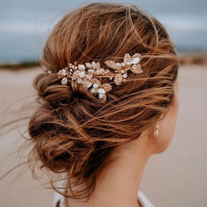 Bridal Hair Vine, Pearl Wedding Headpiece, Bridal Hair Accessory, Wedding Hair Vine, Bridal Headpiece, Wedding Hair Accessory, Bridal3359 image 4