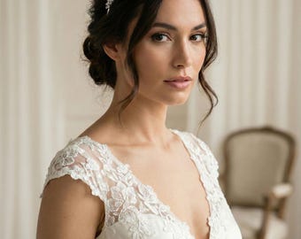 Crystal Bridal Headband • Crystal Bridal Hairpiece • Wedding Headband • Wedding Hair Accessory • Sparkling Headpiece • 3493