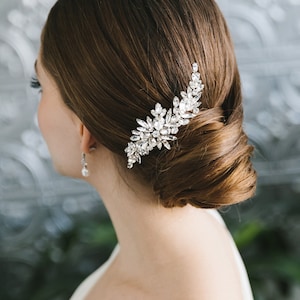Bridal Hair Comb • Rhinestone Hair Comb • Vintage Wedding Hair Comb • Bridal Headpiece • Wedding Hair Accessory • Hair Comb for Wedding 2487