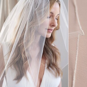 SparklyCrystal Womens Wedding Veil 1 T Pencil Edge Elbow Length VE2A2 SparklyCrystal Womens Wedding Veil 1 T Pencil Edge Elbow Length VE2A2