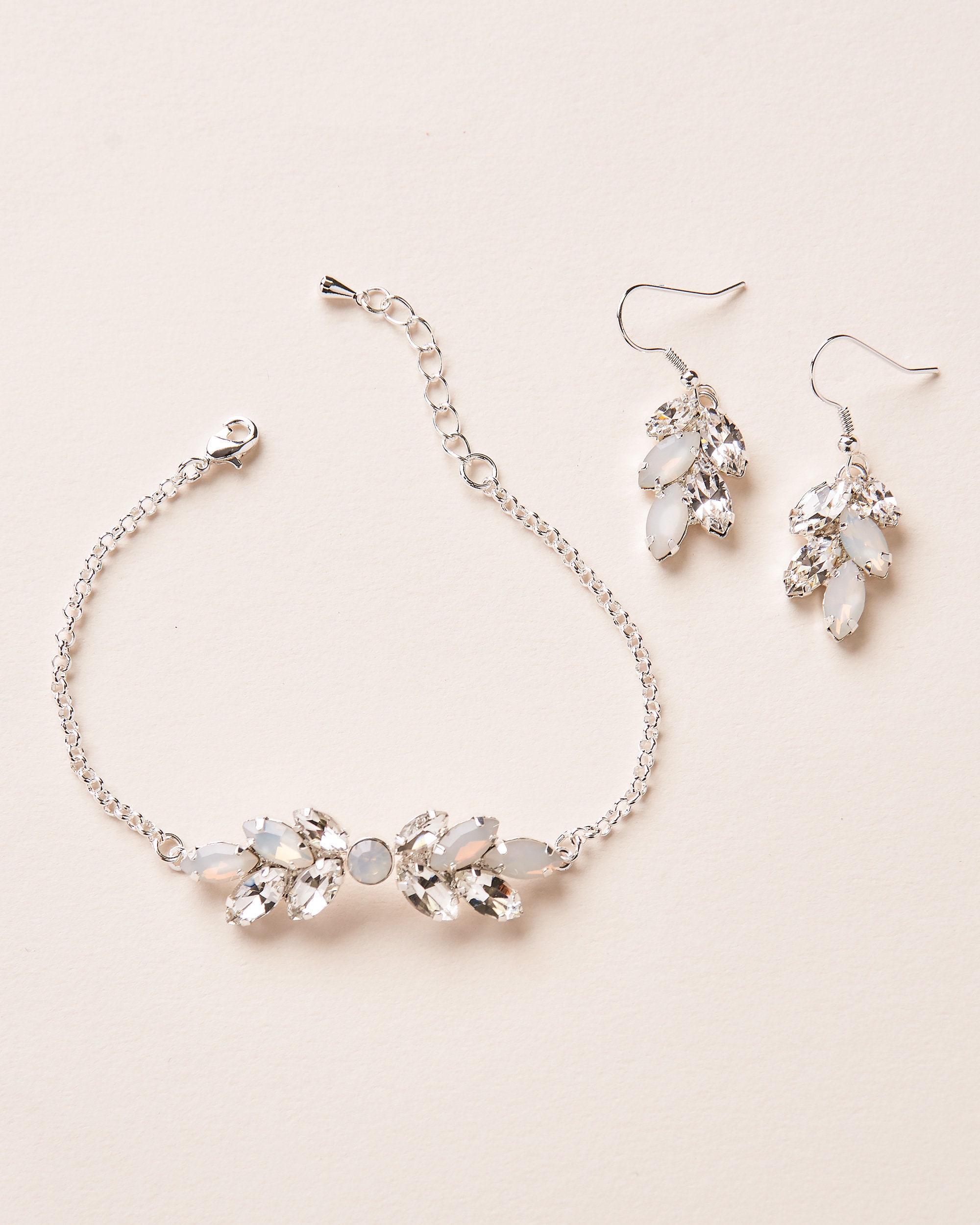 Bracelet Set Wedding Jewelry Set Bridal 
