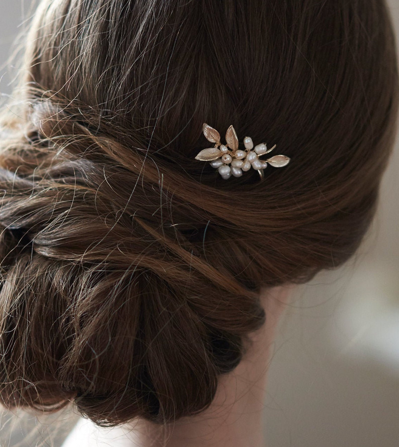 Bridal Hair Pin Gold Wedding Hair Pin Gold Bridal Hair Pin Etsy