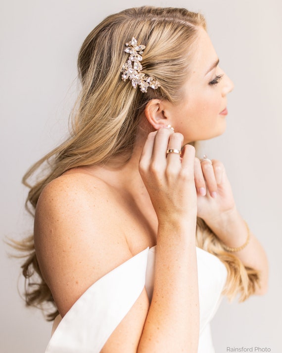 Rhinestone Hair Comb Bridal Hair Comb Vintage Wedding Hair - Etsy Rhinestone Hair Comb Bridal Hair Comb Vintage Wedding Hair - Etsy