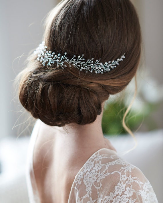 bridal hair ribbon